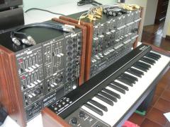 ELKA SYNTHEX MIDI - ROLAND SYSTEM1OOM MODULES AND KEYBOARD
