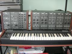 ELKA SYNTHEX MIDI - ROLAND SYSTEM1OOM MODULES AND KEYBOARD