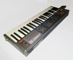 Vintage soviet analog polyphonic keytar synthesizer 